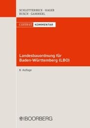 Cover von Landesbauordnung für Baden-Württemberg - LBO