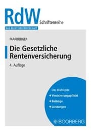 Cover von Die Gesetzliche Rentenversicherung