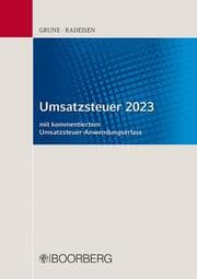 Cover von Umsatzsteuer 2023 1/2