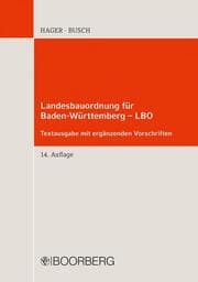 Cover von Landesbauordnung für Baden-Württemberg - LBO
