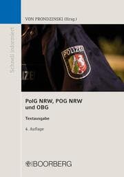 Cover von PolG NRW, POG NRW und OBG