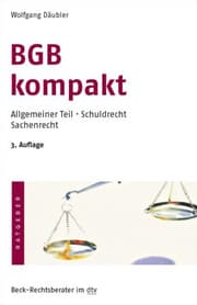 Cover von BGB kompakt