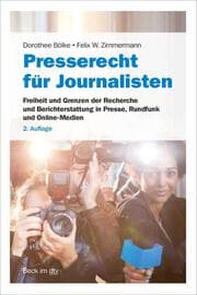 Cover von Presserecht für Journalisten