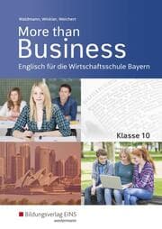 Cover von More than Business - Englisch an der Wirtschaftsschule in Bayern