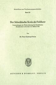Cover von Der Schwäbische Kreis als Feldherr.