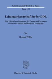 Cover von Leitungswissenschaft in der DDR.