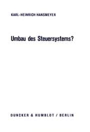 Cover von Umbau des Steuersystems?