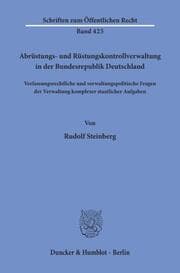 Cover von Abrüstungs- und Rüstungskontrollverwaltung in der Bundesrepublik Deutschland.