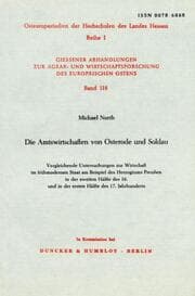 Cover von Die Amtswirtschaften von Osterode und Soldau.