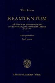 Cover von Beamtentum.