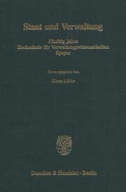 Cover von Staat und Verwaltung.