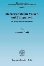 Cover von Meeresschutz im Völker- und Europarecht