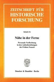 Cover von Nähe in der Ferne