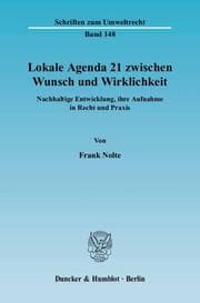 Cover von Lokale Agenda 21 zwischen Wunsch und Wirklichkeit