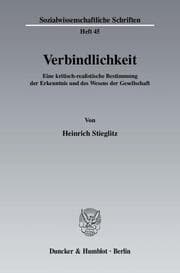 Cover von Verbindlichkeit.