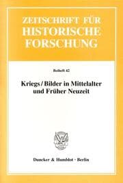 Cover von Kriegs - Bilder in Mittelalter und Früher Neuzeit.