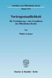 Cover von Vertragsstaatlichkeit