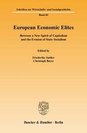 Cover von European Economic Elites