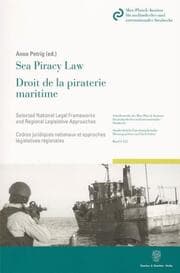 Cover von Sea Piracy Law - Droit de la piraterie maritime.