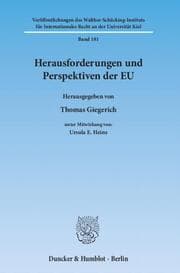 Cover von Herausforderungen und Perspektiven der EU.