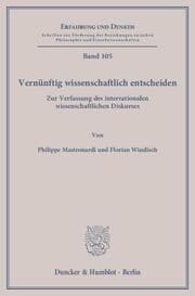 Cover von Vernünftig wissenschaftlich entscheiden