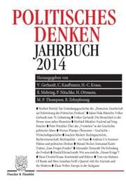 Cover von Politisches Denken.Jahrbuch 2014.