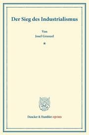 Cover von Der Sieg des Industrialismus.