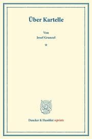 Cover von Über Kartelle.
