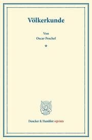 Cover von Völkerkunde.