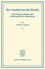 Cover von Der Austritt aus der Kirche.