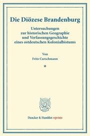 Cover von Die Diözese Brandenburg.