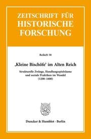 Cover von Kleine Bischöfe im Alten Reich.