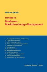 Cover von Handbuch Modernes Marktforschungs-Management