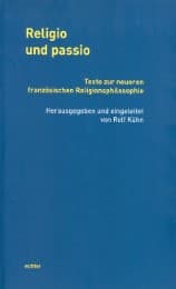 Cover von Religio und passio