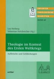 Cover von Theologie im Kontext des Ersten Weltkriegs