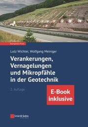 Cover von Verankerungen, Vernagelungen und Mikropfähle in der Geotechnik