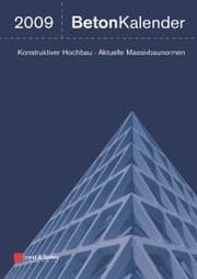 Cover von Beton-Kalender 2009