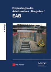 Cover von Empfehlungen des Arbeitskreises 'Baugruben' (EAB)