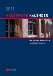 Cover von Mauerwerk Kalender 2011