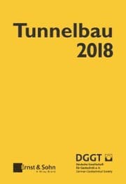 Cover von Taschenbuch für den Tunnelbau 2018