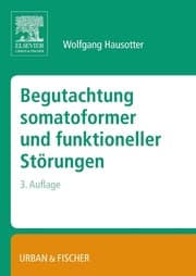 Cover von Begutachtung somatoformer und funktioneller Störungen