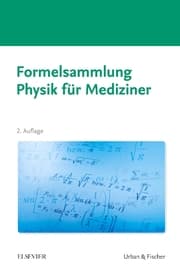 Cover von Formelsammlung Physik für Mediziner