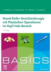 Cover von BASICS Mund-Kiefer-Gesichtschirurgie mit Plastischen Operationen im Kopf-Hals-Bereich