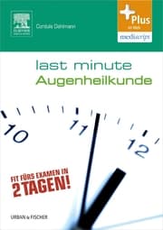Cover von Last Minute Augenheilkunde