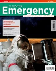 Cover von Elsevier Emergency. Rettungsdienst in ungewöhnlichen Situarionen. 4/2022