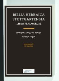 Cover von Biblia Hebraica Stuttgartensia / Liber Psalmorum