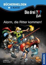 Cover von Die drei ??? Kids, Bücherhelden, Alarm, die Ritter kommen! (drei Fragezeichen Kids)