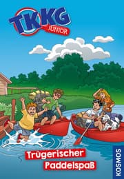 Cover von TKKG Junior 18 - Trügerischer Paddelspaß