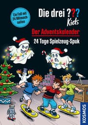 Cover von Die drei ??? Kids - Der Adventskalender: 24 Tage Spielzeug-Spuk