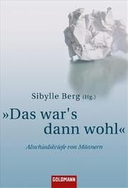 Cover von 'Das war's dann wohl'